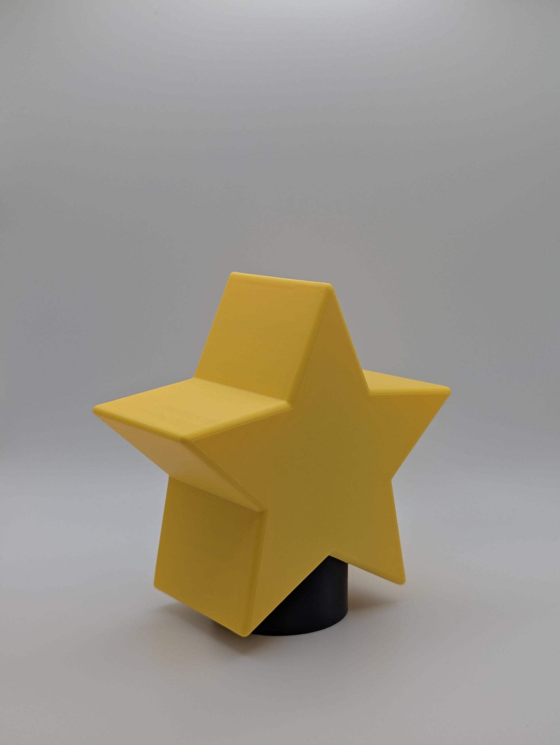 Star Tow Ball Cover viewed at an angle